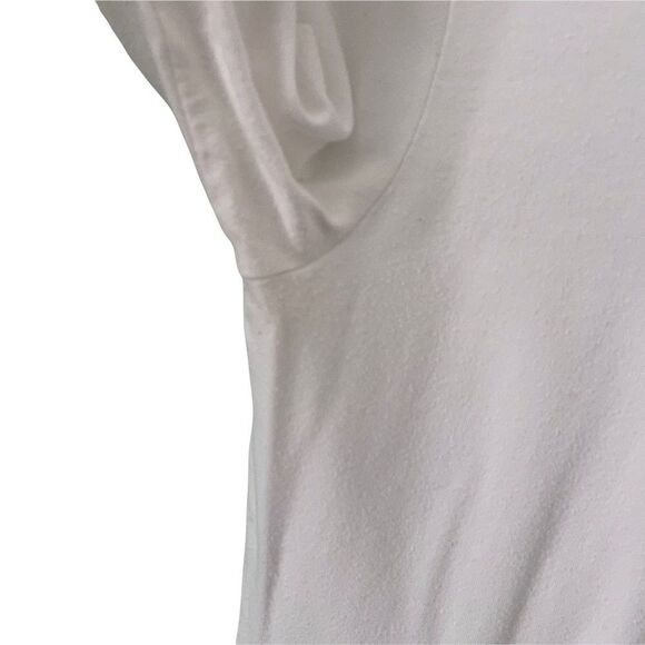 La Perla White Round neck Long Sleeve Top in Size Small - Picture 3 of 8